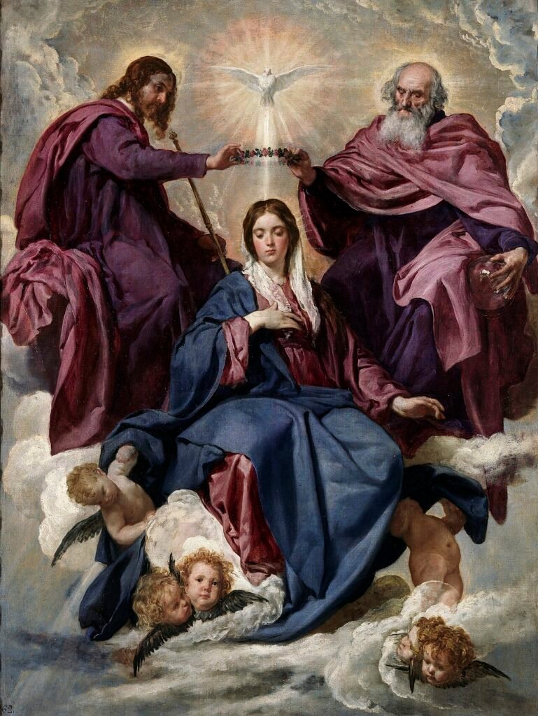 Diego Velázquez - Coronation of the Virgin - Prado